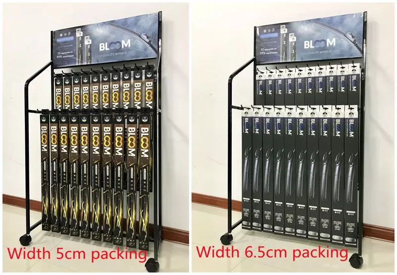 Support sur pied 80 pcs balais d’essuie-glace