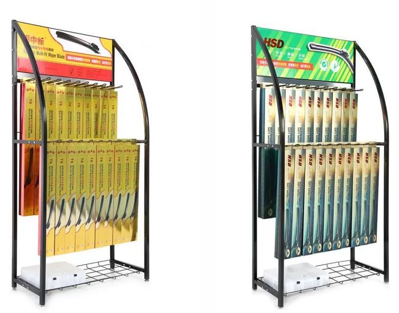 Rack d’exposition essuie-glace personnalisé